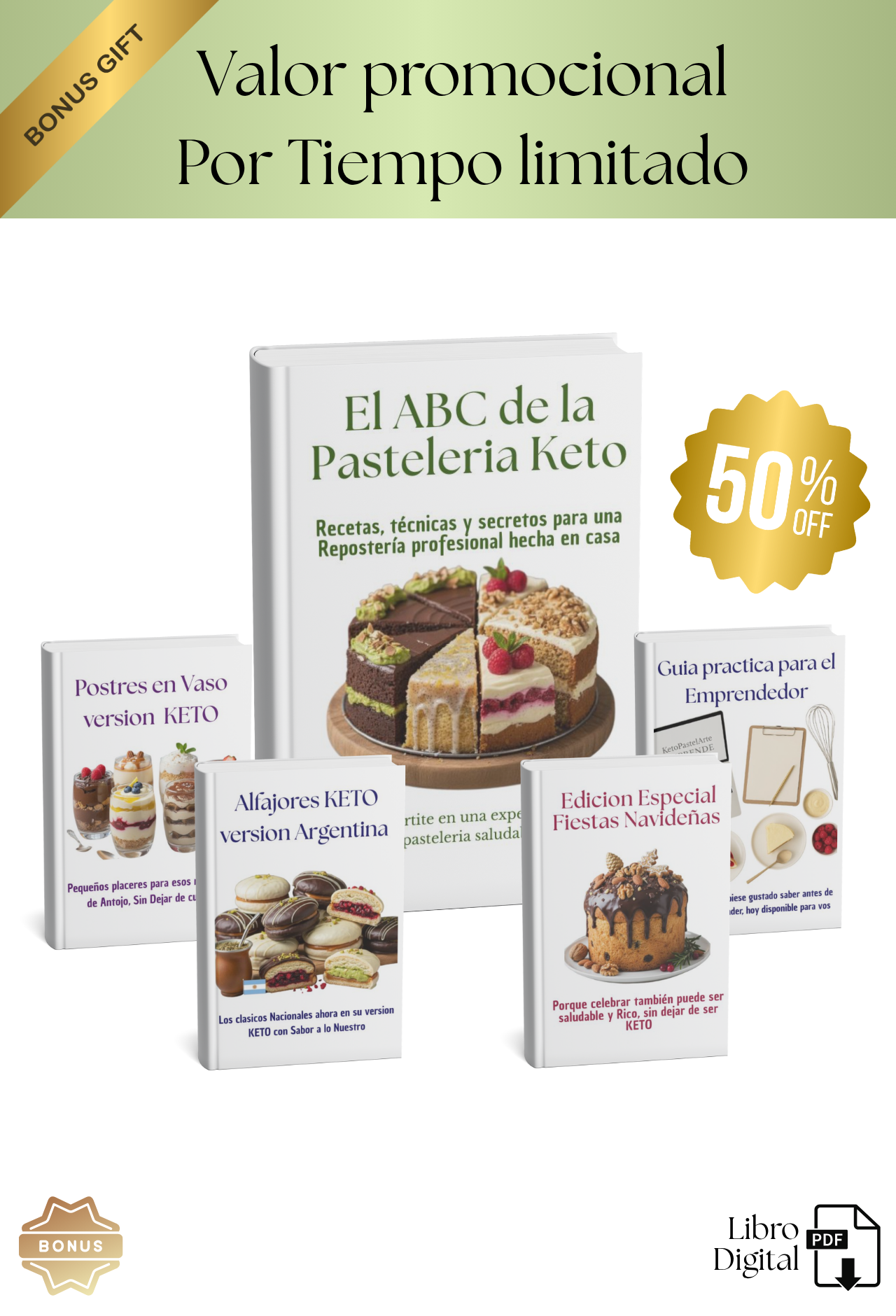 El ABC de la Pasteleria KETO: Recetas, Técnicas y Secretos para una pastelería profesional hecha en casa